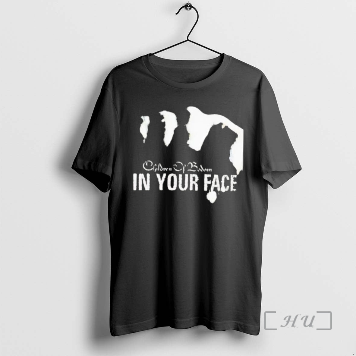 Officials Children Of Bodom In Your Face Merch T-Shirts, Hoodie, Sweatshirt | PodTeesHub.com