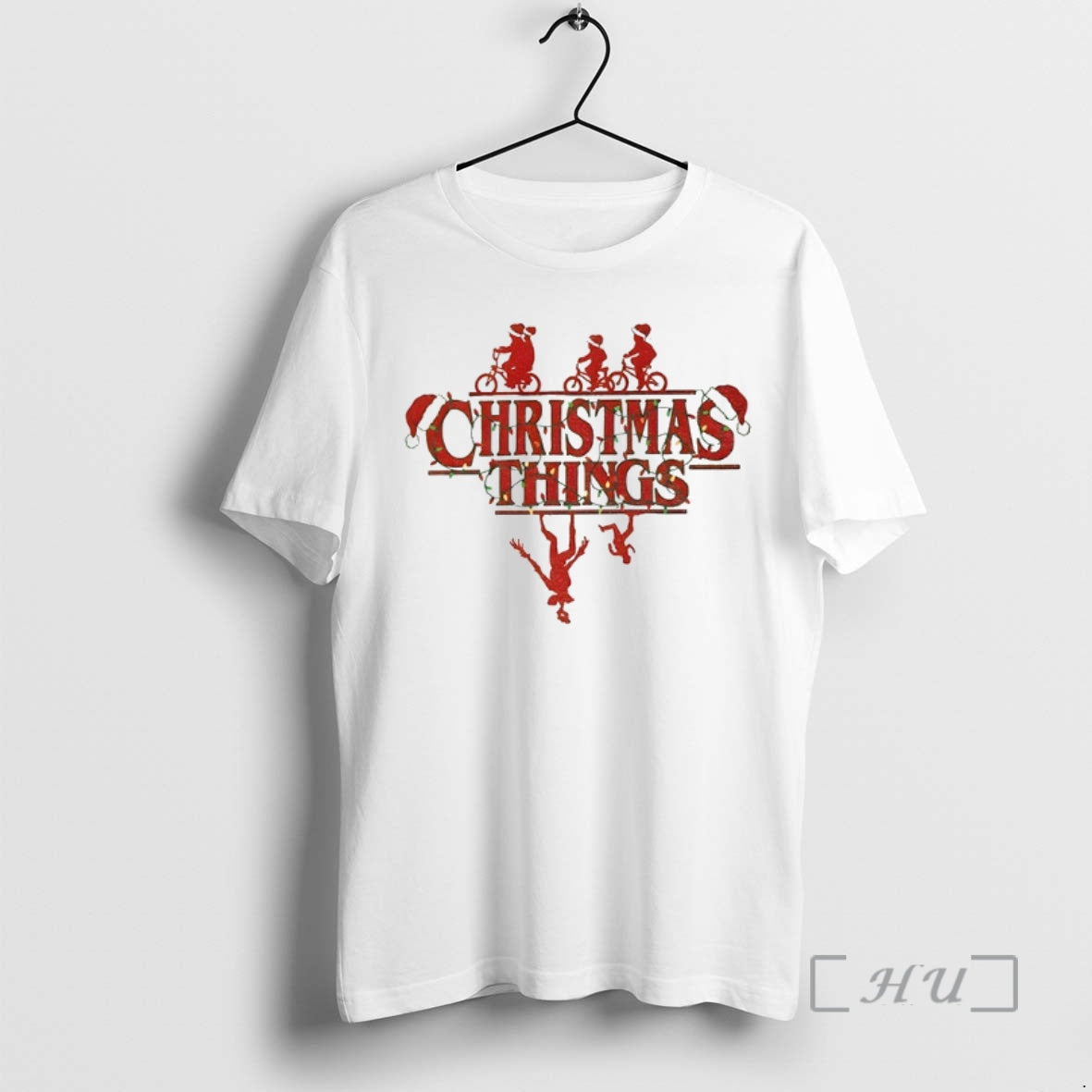 Officials Christmas Things Horror Show Upside Down Xmas Merry Christmas 2025 Premium T Shirts Sweater Hoodie, Sweatshirt