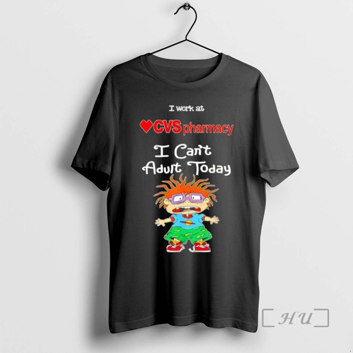 Officials Chuckie Finster I Work At Cvs Pharmacy I Cant Adult Today Premium T Shirts Hoodie, Sweatshirt | PodTeesHub.com