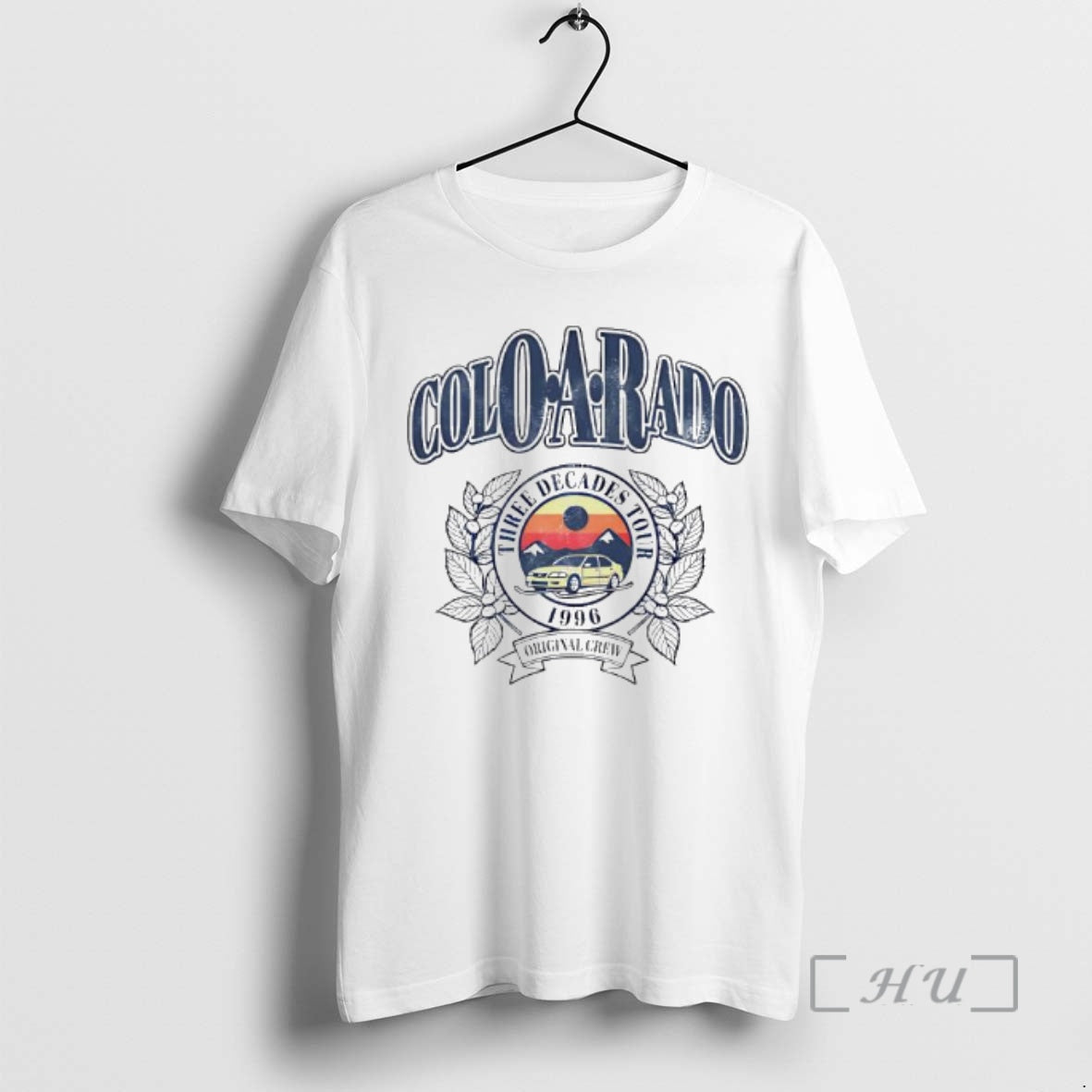 Officials Coloarado Three Decades Tour 1996 Crew Vintage Car T-Shirts, Hoodie, Sweatshirt | PodTeesHub.com