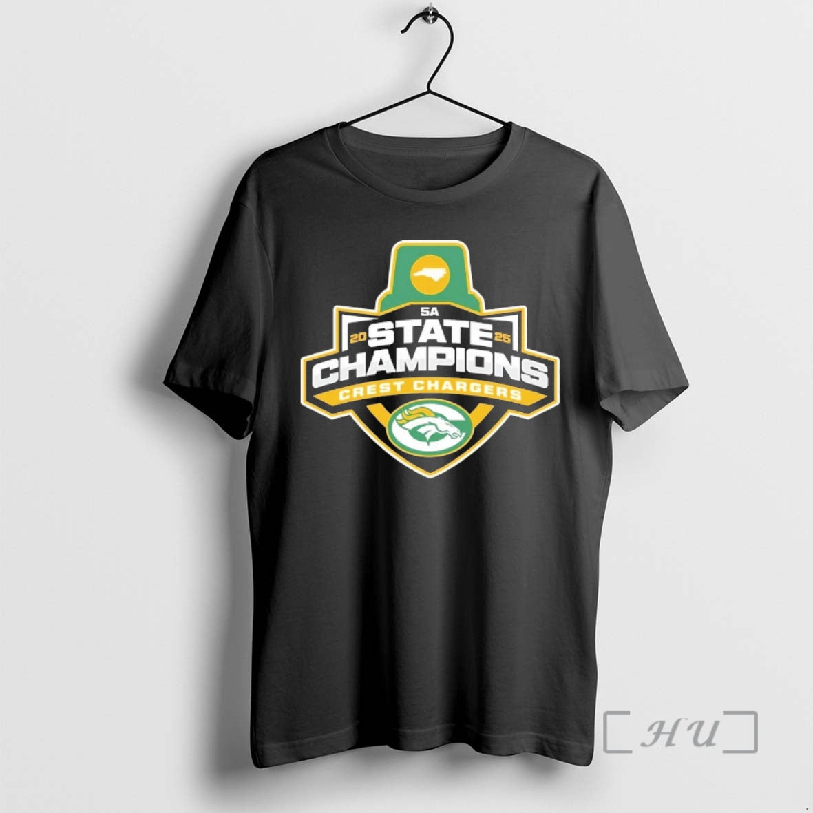 Officials Crest Chargers Nc 5a State Champions 2025 T-Shirts, Hoodie, Sweatshirt | PodTeesHub.com
