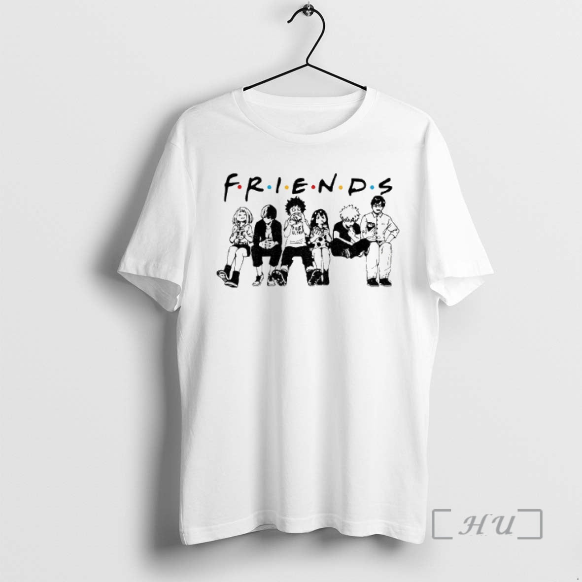 Officials Deku Vs Shigaraki My Hero Academia Friends T-Shirts, Hoodie, Sweatshirt | PodTeesHub.com