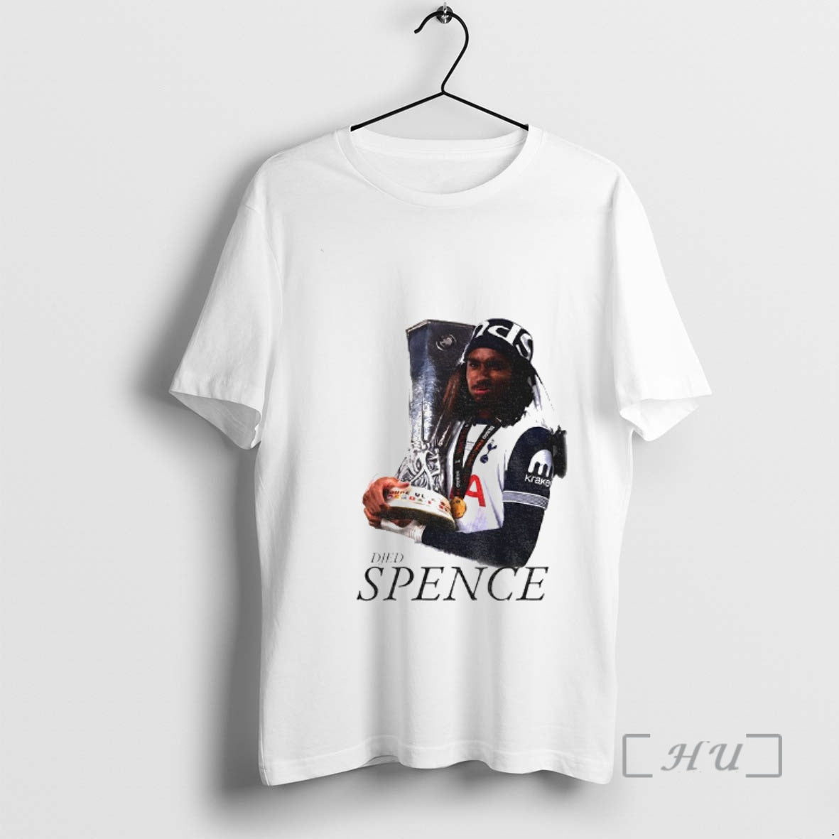 Officials Diop Tehuti Djed Spence Holding Trophy Tottenham Hotspur Fc T-Shirts, Hoodie, Sweatshirt | PodTeesHub.com