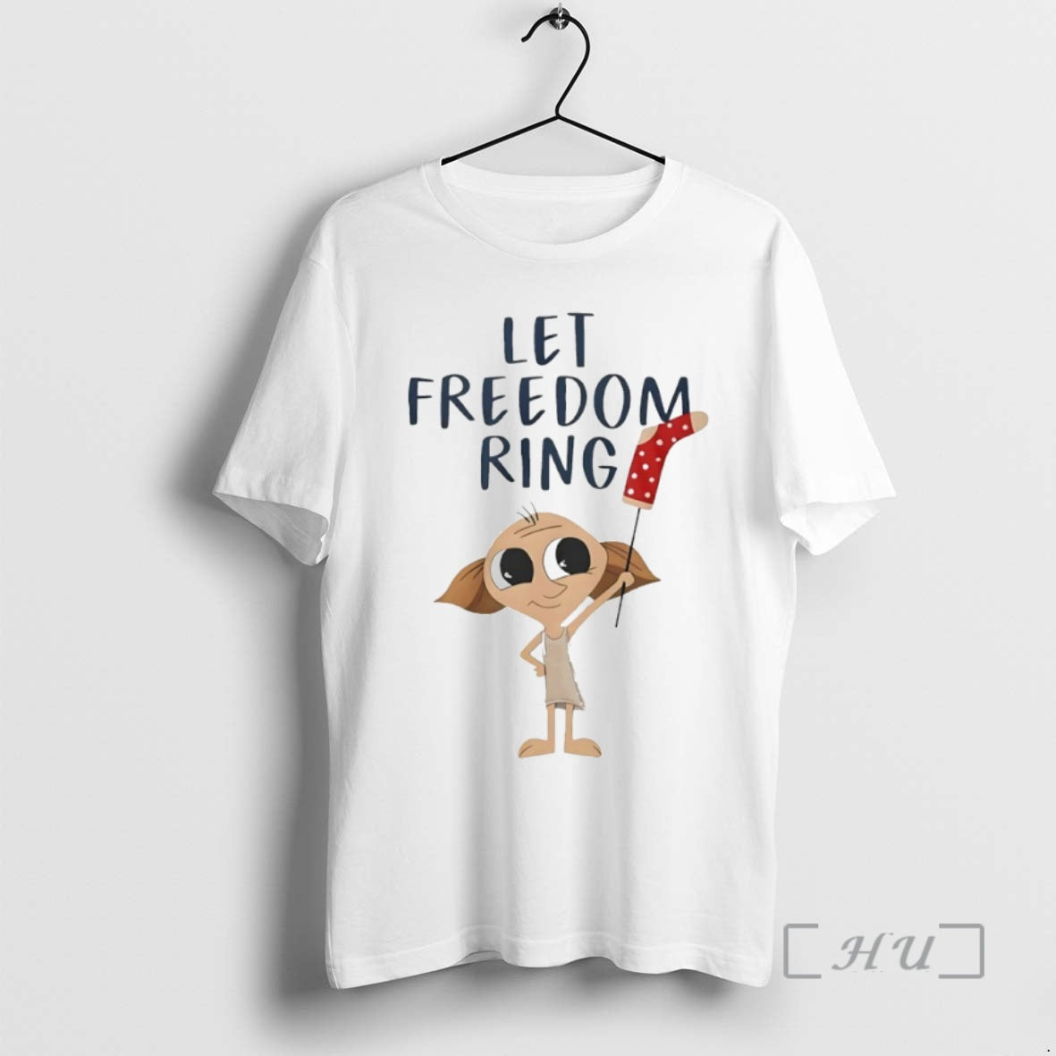Officials Dobby Let Freedom Ring Circle T-Shirts, Hoodie, Sweatshirt | PodTeesHub.com