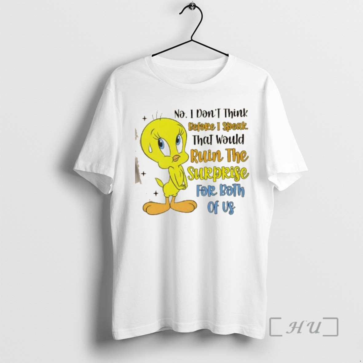 Officials Duck No I Dont Think Before I Speak That Would Ruin The Surprise For T-Shirts, Hoodie, Sweatshirt | PodTeesHub.com