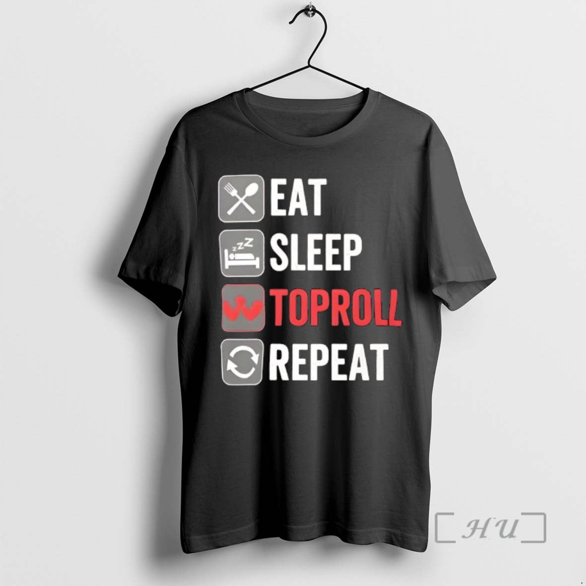 Officials Eat Sleep Toproll Repeat Armwrestling T-Shirts, Hoodie, Sweatshirt | PodTeesHub.com