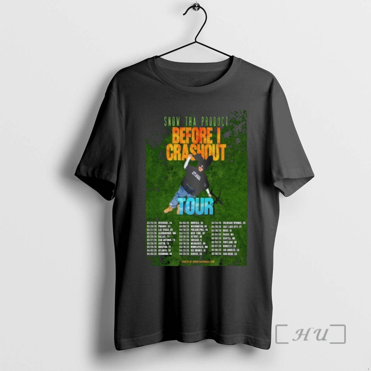 Officials Everyday Days Before I Crashout Tour 2026 Dates T-Shirts, Hoodie, Sweatshirt | PodTeesHub.com