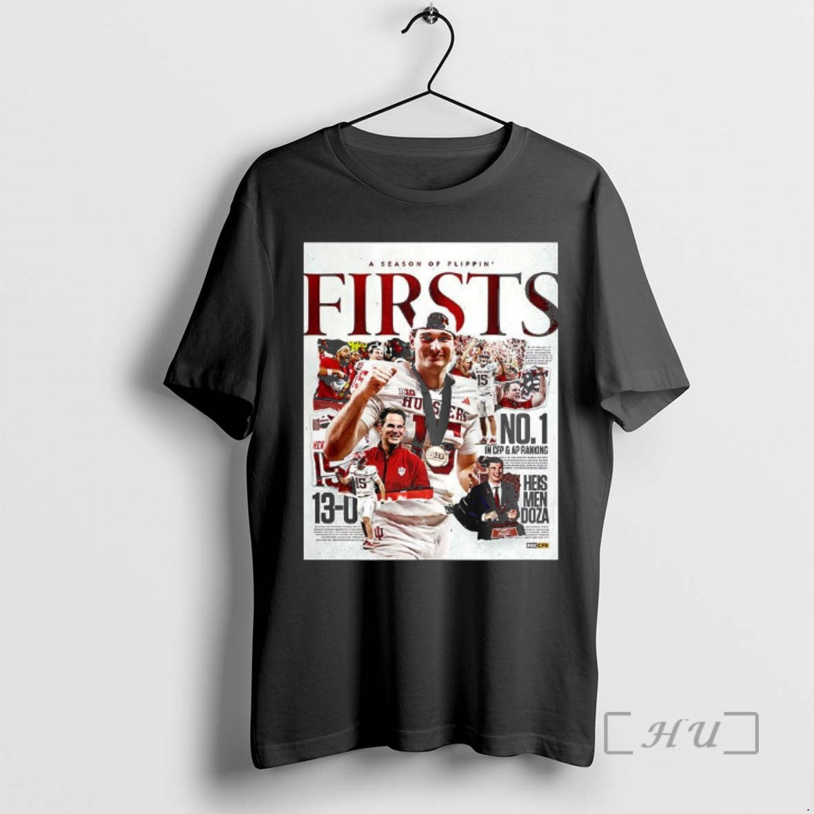 Officials Fernando Mendoza A Season Of Flippin Firsts T-Shirts, Hoodie, Sweatshirt | PodTeesHub.com