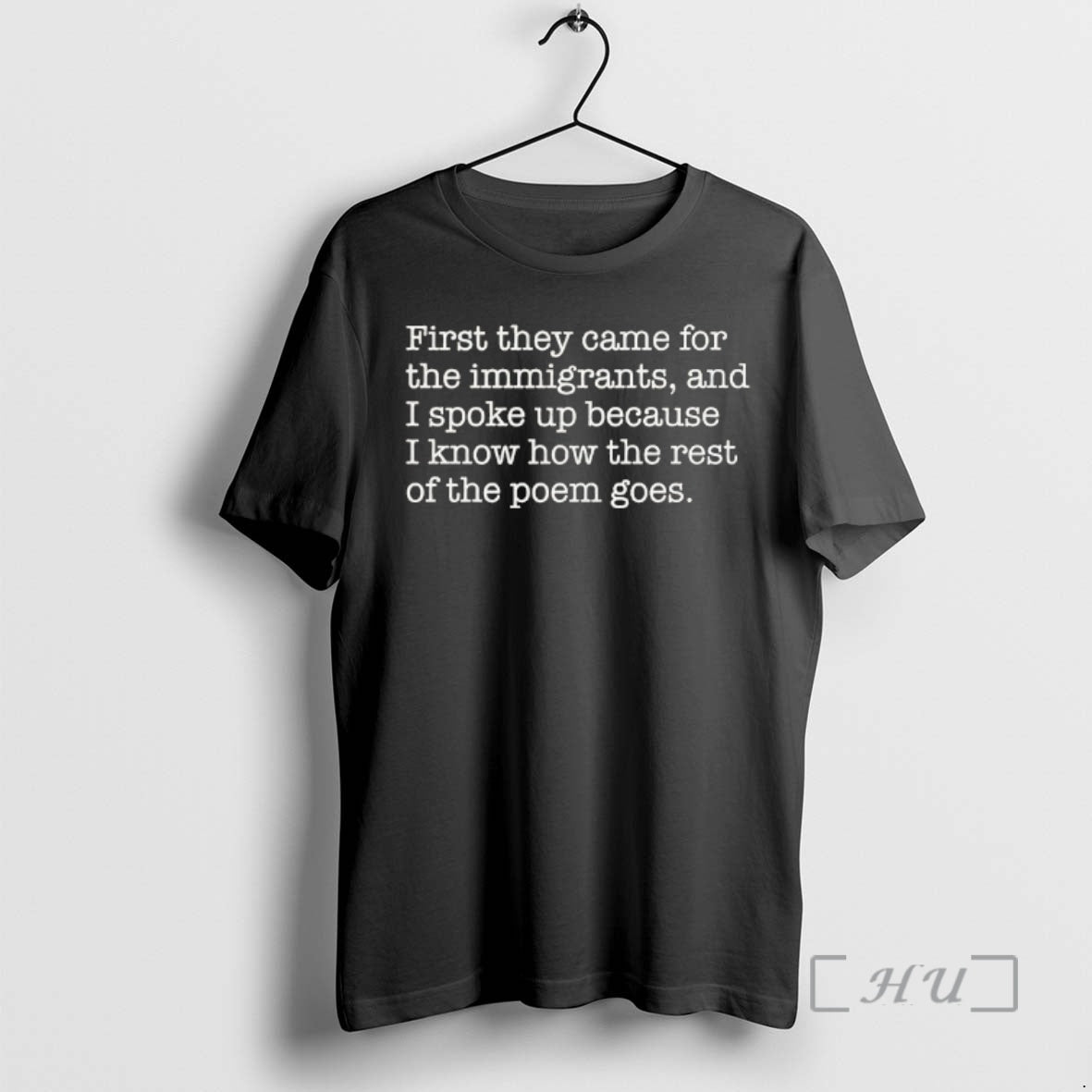 Officials First They Came For The Immigrants And I Spoke Up Because I Know How T-Shirts, Hoodie, Sweatshirt | PodTeesHub.com
