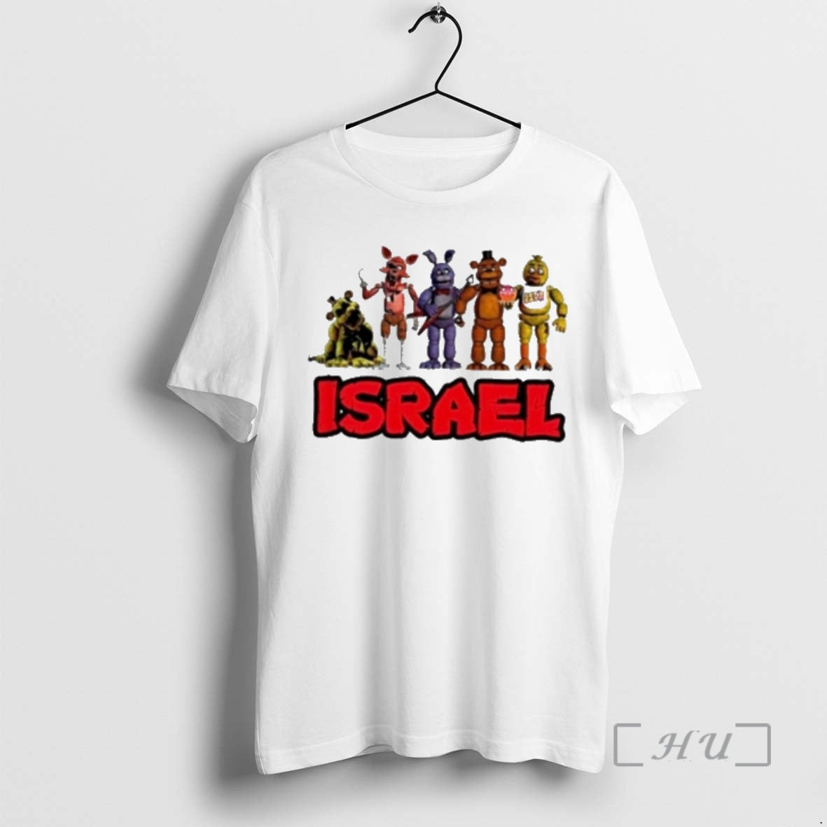 Officials Five Nights At Freddy Israel T-Shirts, Hoodie, Sweatshirt | PodTeesHub.com