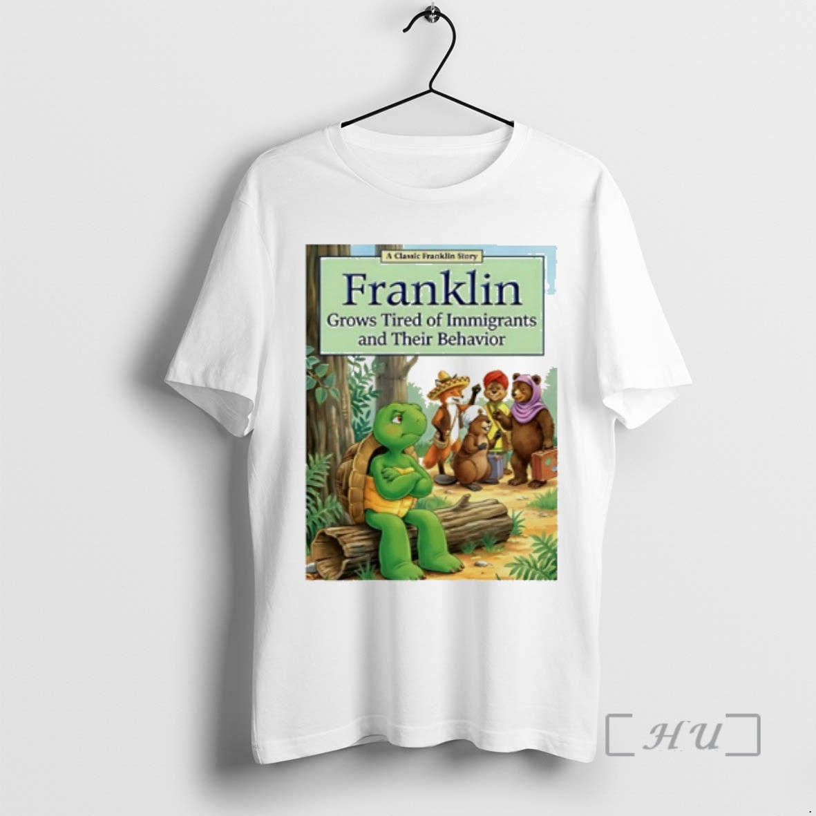 Officials Franklin Grows Tired Of Immigrants And Their Behavior T-Shirts, Hoodie, Sweatshirt | PodTeesHub.com