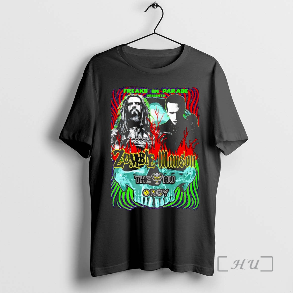 Officials Freaks On Parade Tour Zombie Manson T-Shirts, Hoodie, Sweatshirt | PodTeesHub.com