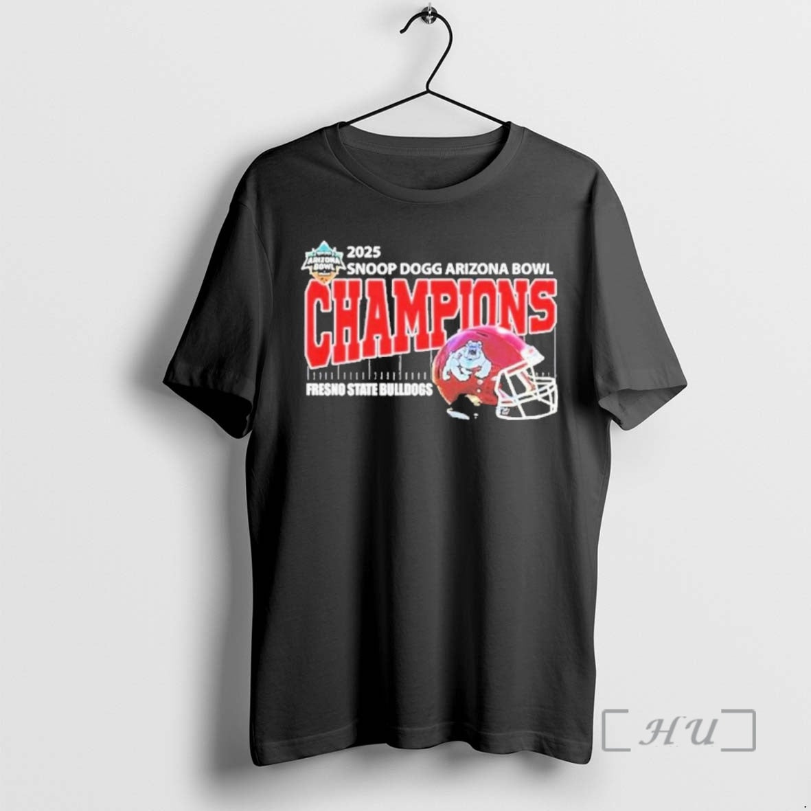 Officials Fresno State Bulldogs 2025 Snoop Dogg Arizona Bowl Champions Helmet Premium T Shirts Sweater Hoodie, Sweatshirt