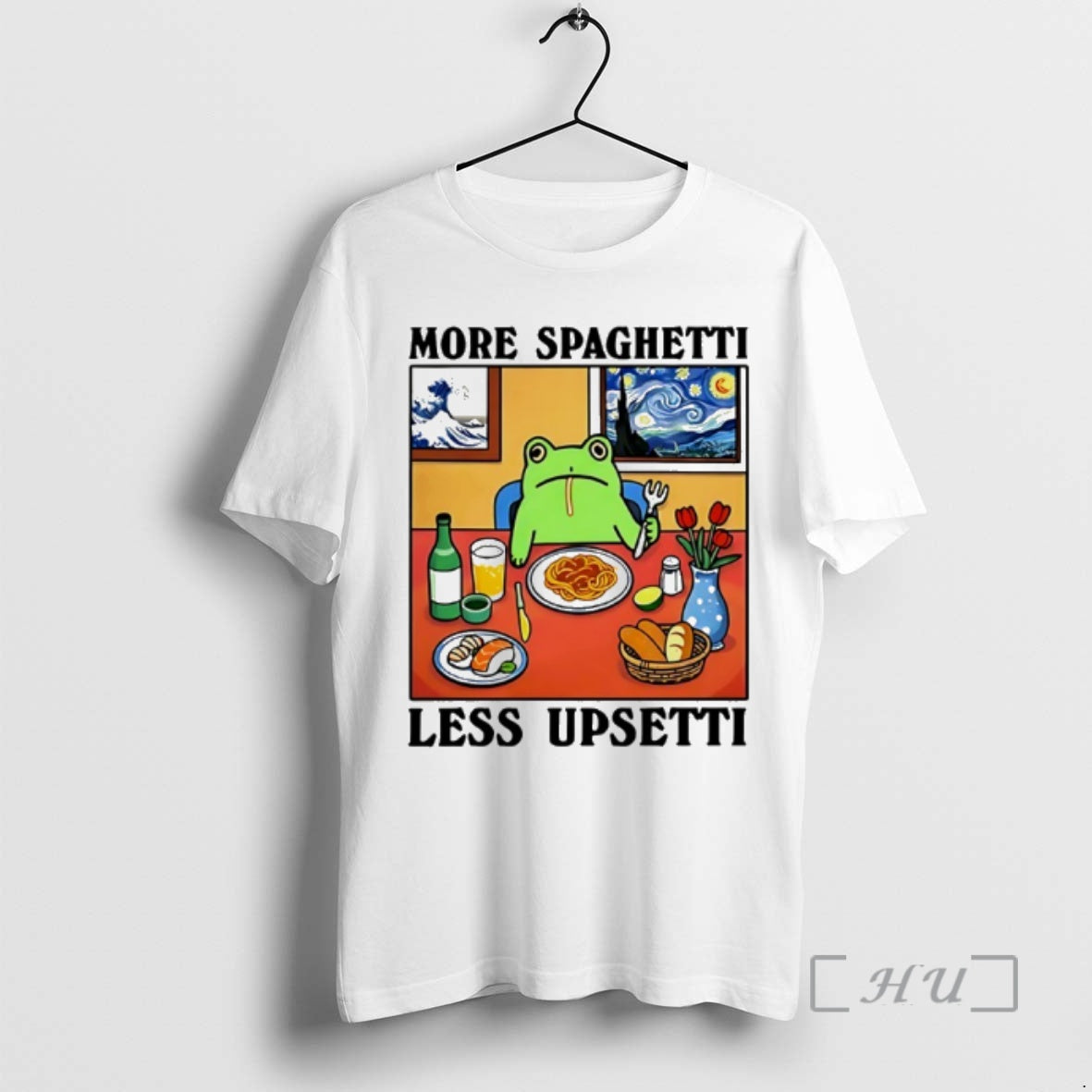 Officials Frog More Spaghetti Less Upsetti Meme T-Shirts, Hoodie, Sweatshirt | PodTeesHub.com