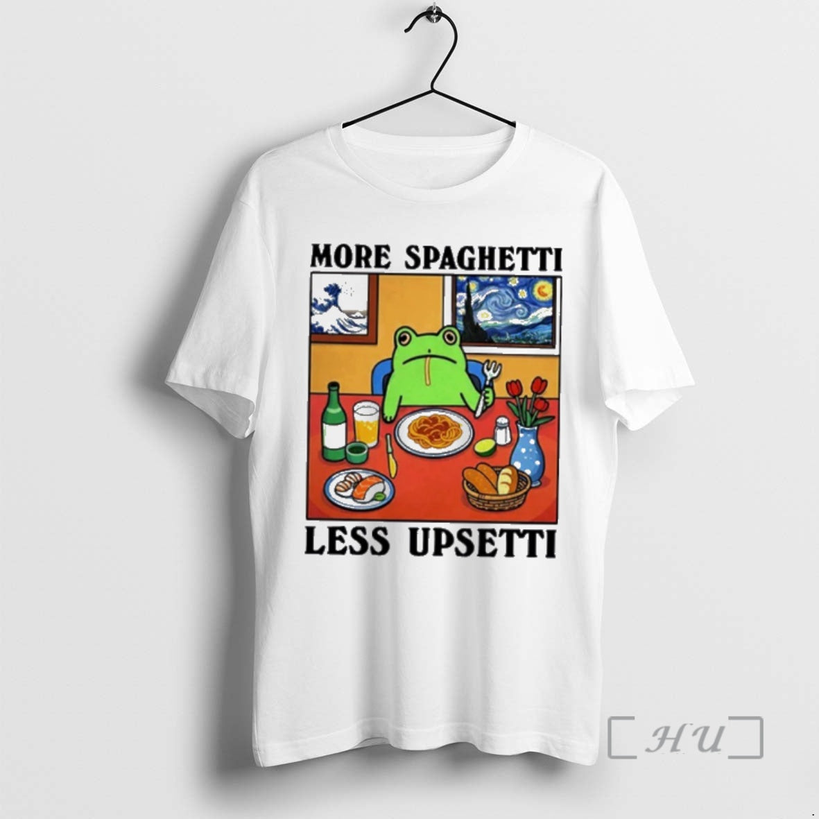 Officials Frog More Spaghetti Less Upsetti T-Shirts, Hoodie, Sweatshirt | PodTeesHub.com