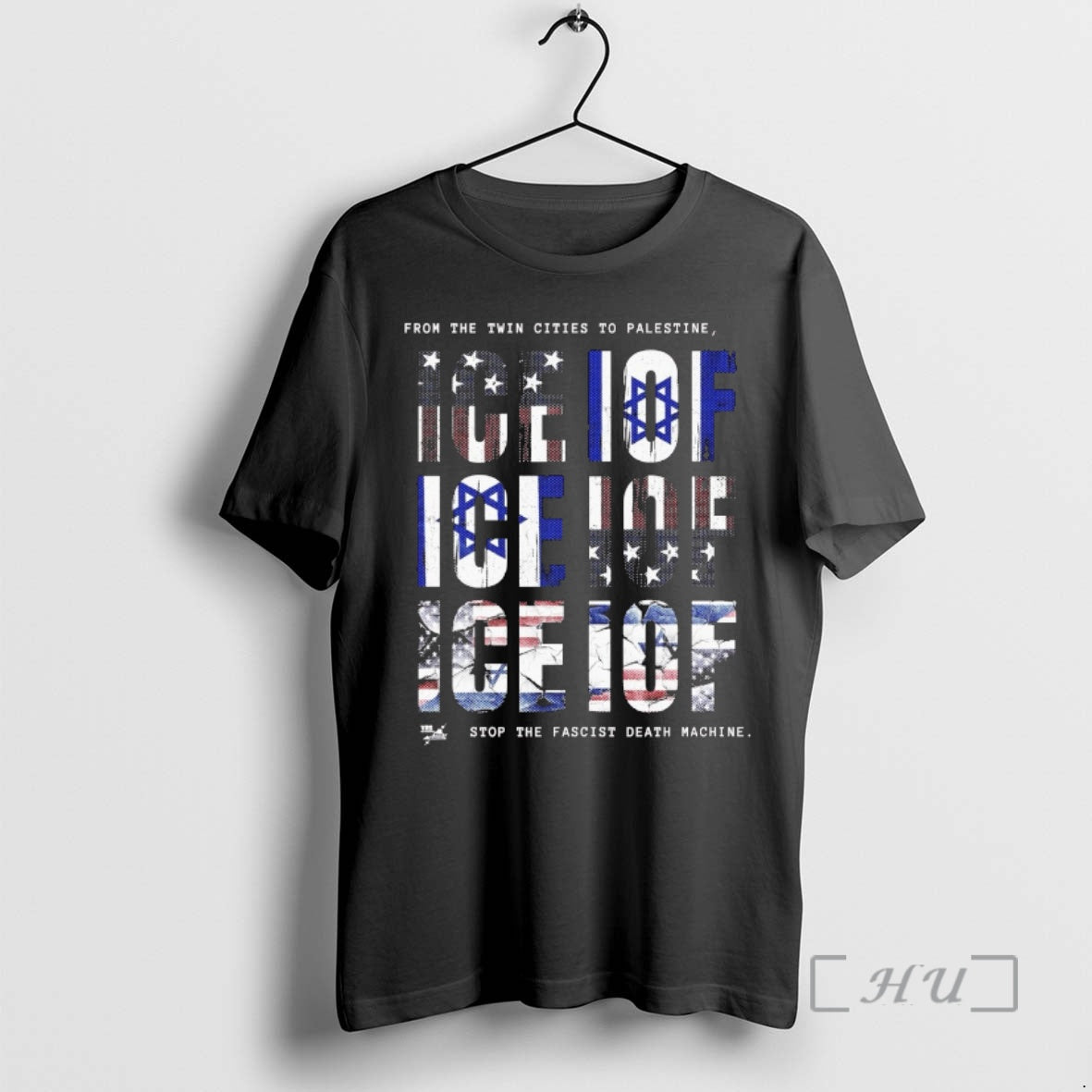 Officials From The Twin Cities To Palestine Ice Iof Stop The Fascist Death Machine Premium T-Shirts, Hoodie, Sweatshirt