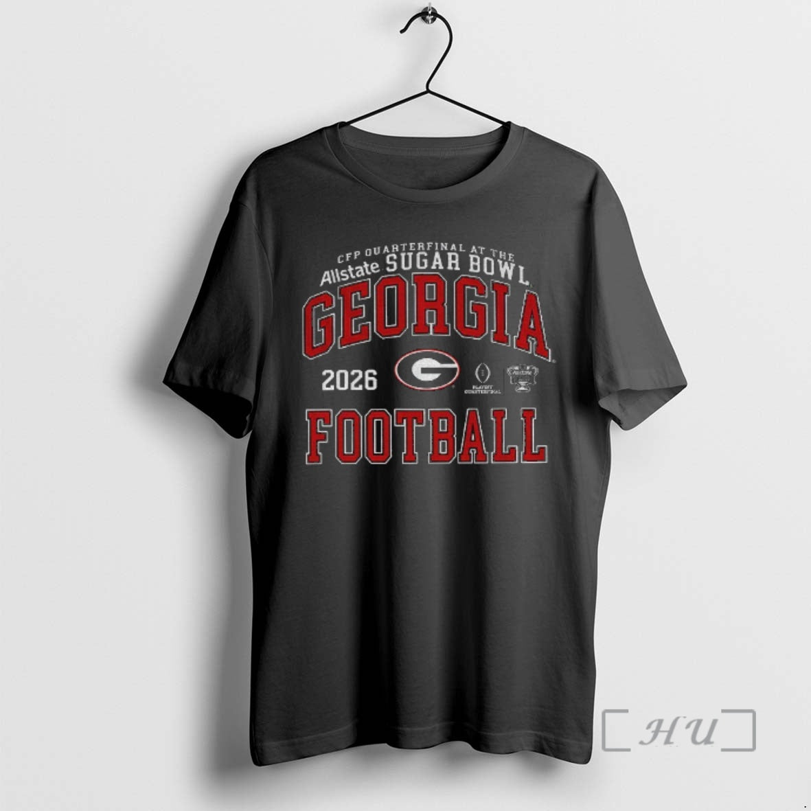 Officials Georgia Bulldogs Sugar Bowl 2025 2026 Cfp Quarterfinal T-Shirts, Hoodie, Sweatshirt | PodTeesHub.com