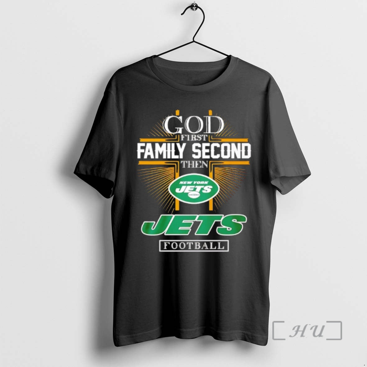 Officials God First Family Second Then New York Jets Football 2025 Premium T Shirts Sweater Hoodie, Sweatshirt