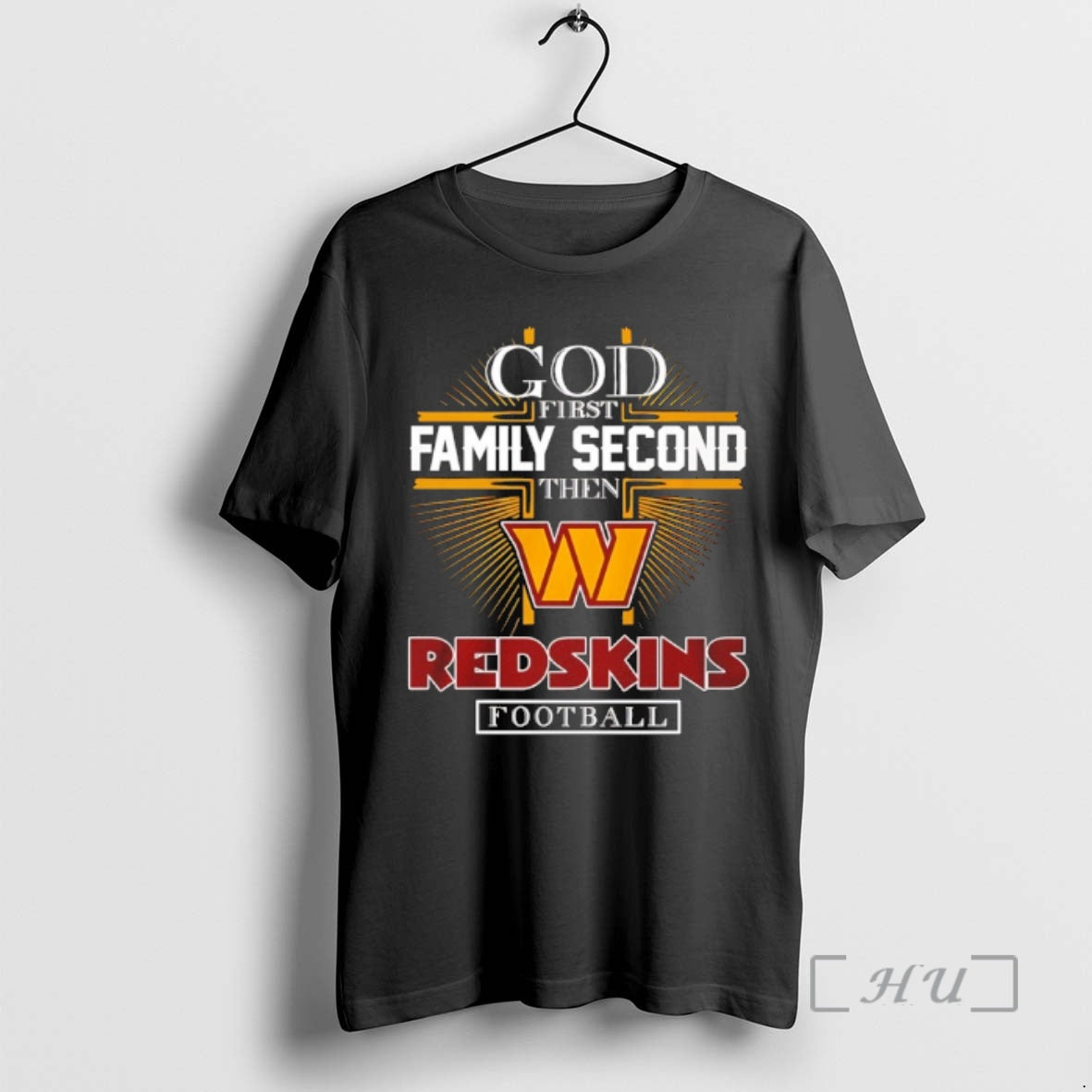 Officials God First Family Second Then Washington Redskins Football 2025 T-Shirts, Hoodie, Sweatshirt | PodTeesHub.com