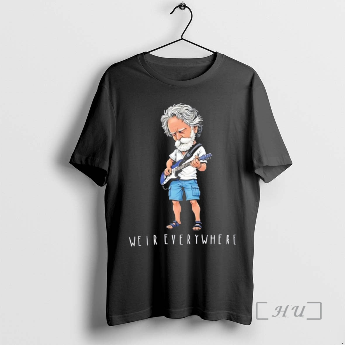 Officials Grateful Dead Bob Weir Everywhere Caricature T-Shirts, Hoodie, Sweatshirt | PodTeesHub.com