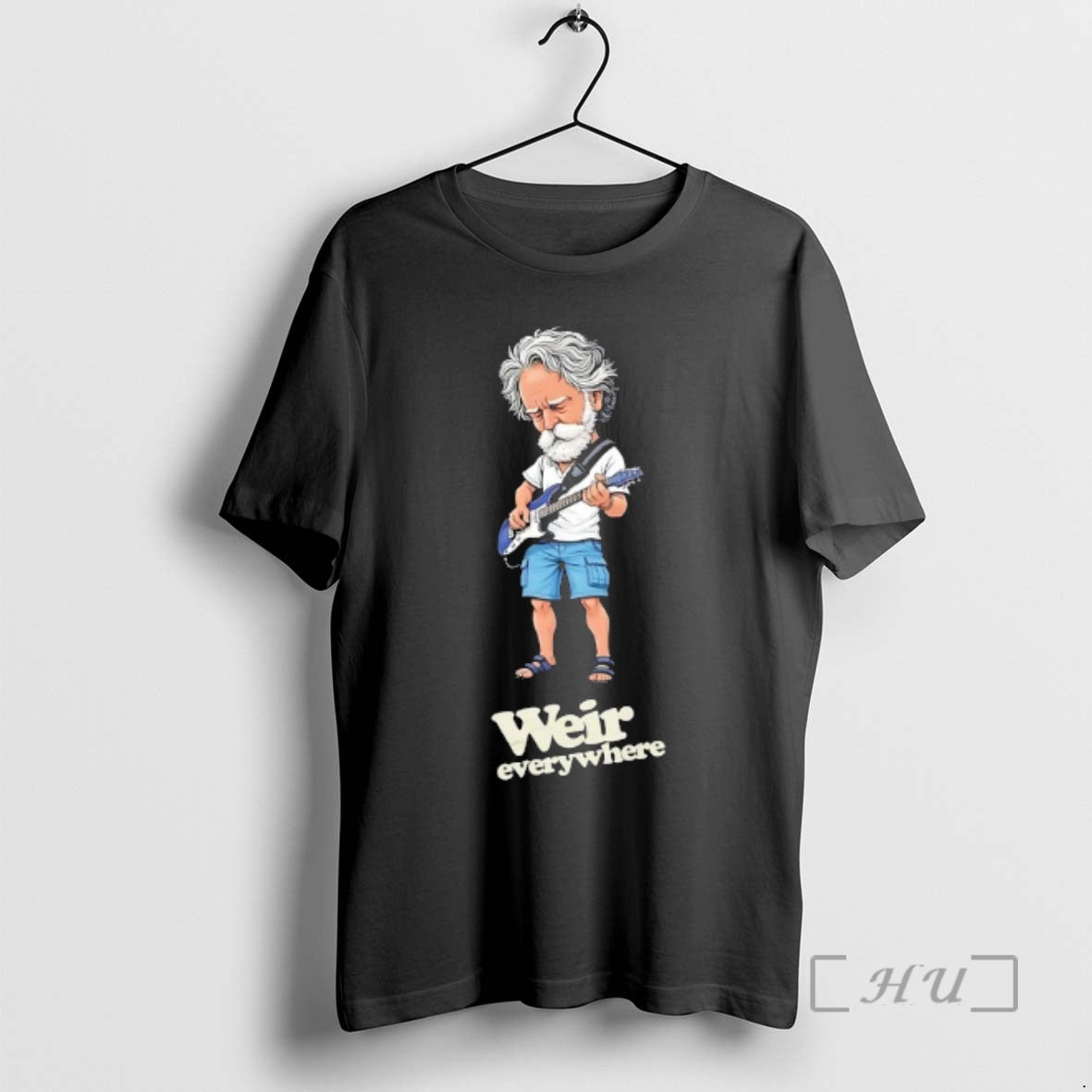Officials Grateful Dead Bob Weir Everywhere Cartoon T-Shirts, Hoodie, Sweatshirt | PodTeesHub.com