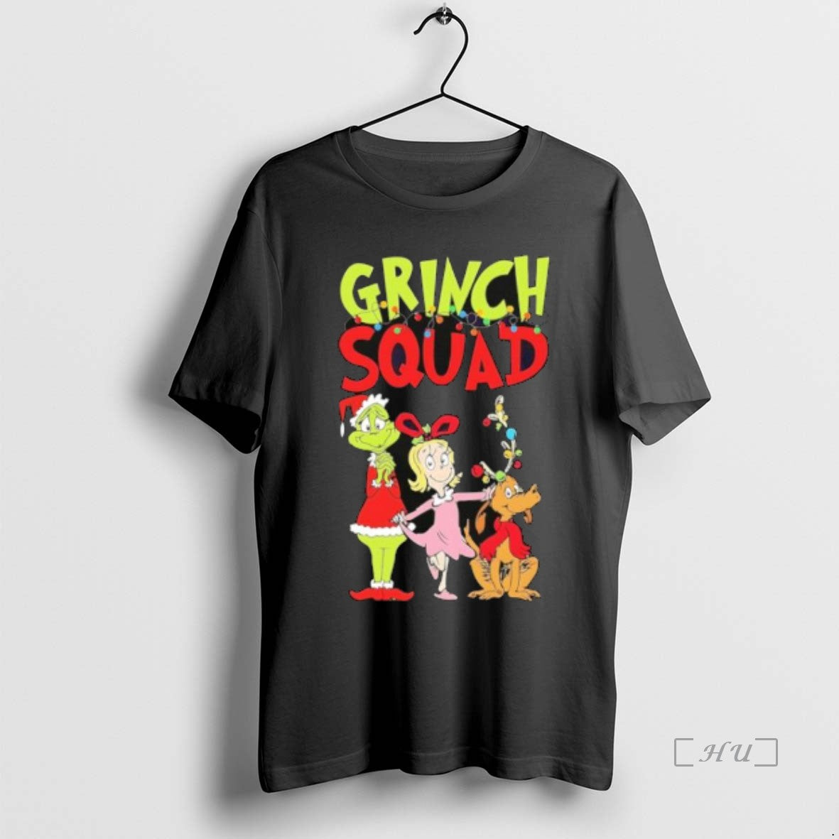 Officials Grinch Squad Retro Christmas Stylish T-Shirts, Hoodie, Sweatshirt | PodTeesHub.com