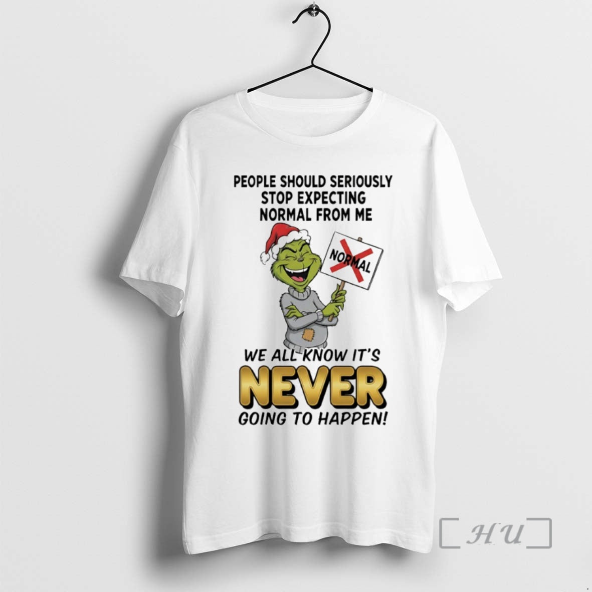 Officials Grinch We All Know Its Never Going To Happen Circle Premium T Shirts Sweater Hoodie, Sweatshirt | PodTeesHub.com