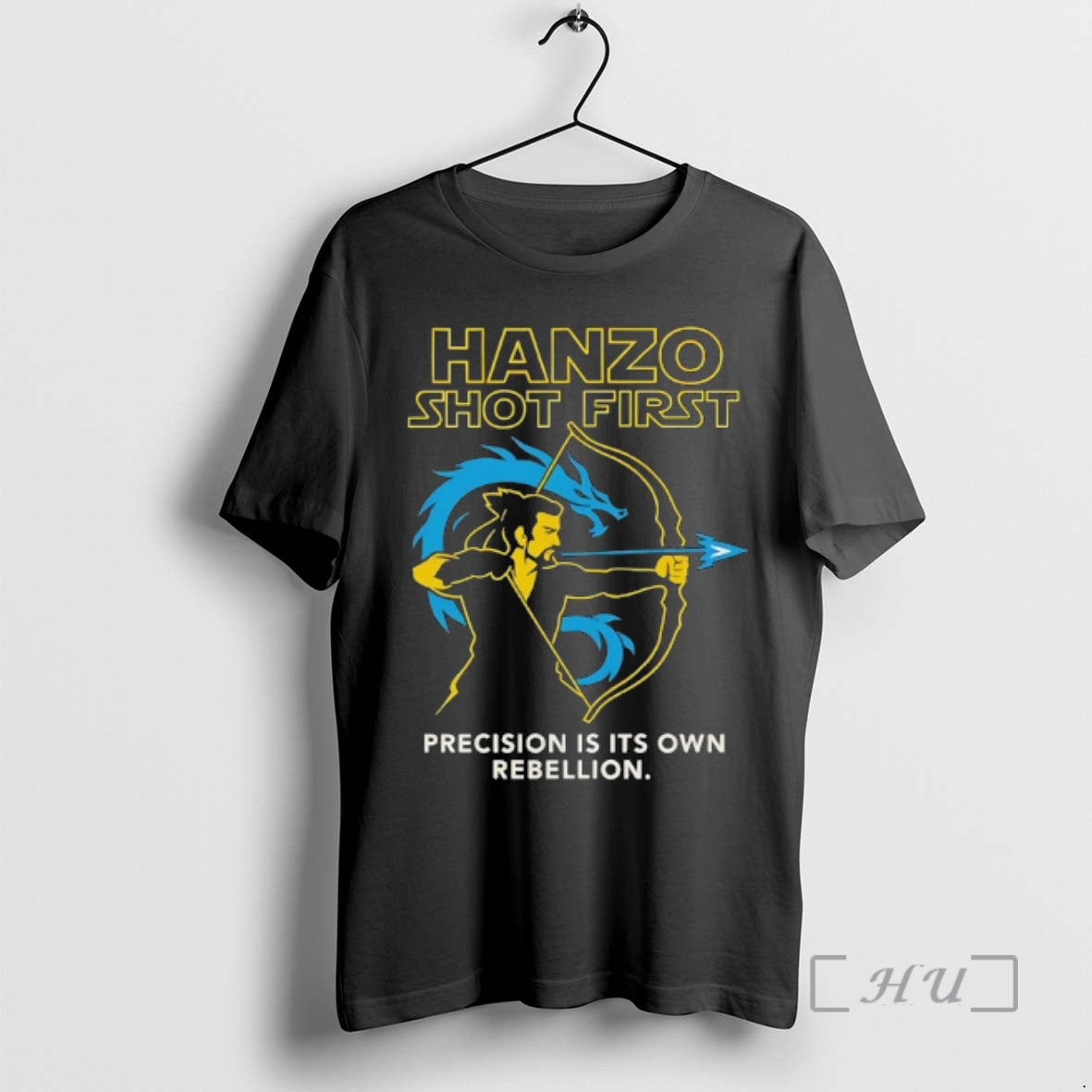 Officials Hanzo Shot First Precision Is Its Own Rebellion T-Shirts, Hoodie, Sweatshirt | PodTeesHub.com