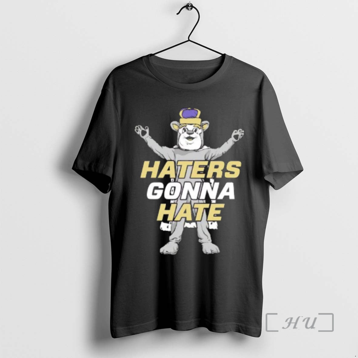 Officials Haters Gonna Hate James Madison University Dukes Mascot T-Shirts, Hoodie, Sweatshirt | PodTeesHub.com