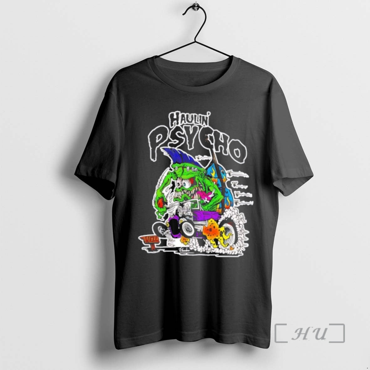 Officials Haulin Psycho Goat Cartoon T-Shirts, Hoodie, Sweatshirt | PodTeesHub.com