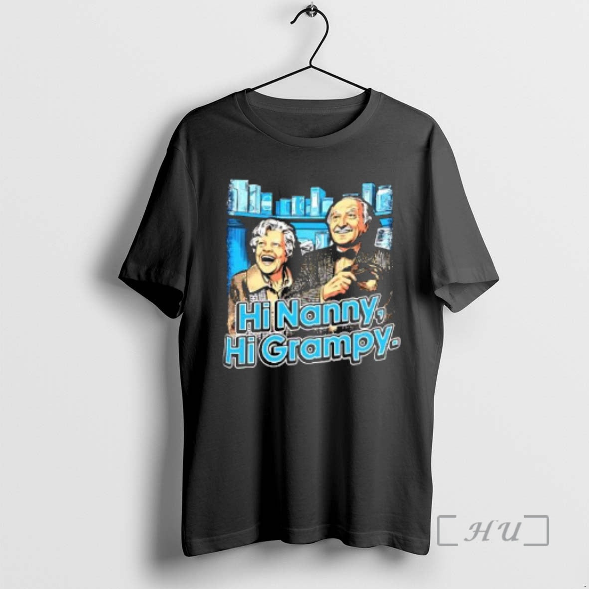 Officials Hi Nanny Hi Grampy Vintage T-Shirts, Hoodie, Sweatshirt | PodTeesHub.com
