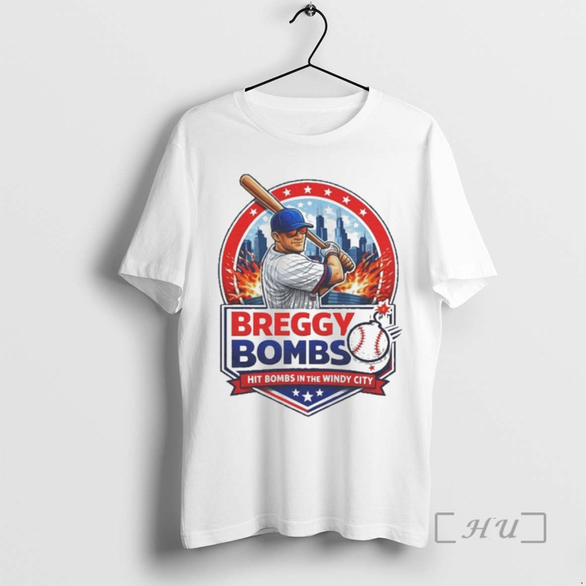 Officials Hit Bombs In The Windy City Breggy T-Shirts, Hoodie, Sweatshirt | PodTeesHub.com