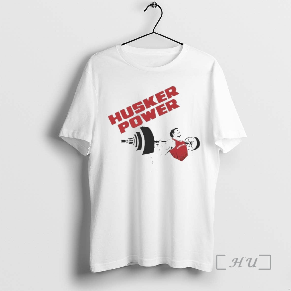 Officials Husker Power Logo Gym T-Shirts, Hoodie, Sweatshirt | PodTeesHub.com