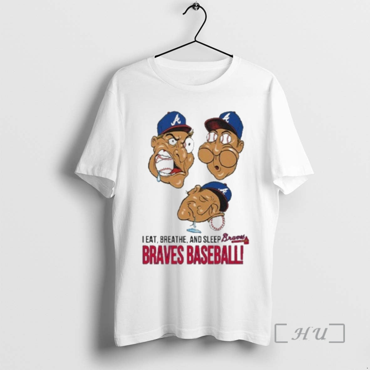 Officials I Eat Breathe And Sleep Braves Baseball Premium T Shirts Sweater Hoodie 2 Sweatshirt | PodTeesHub.com