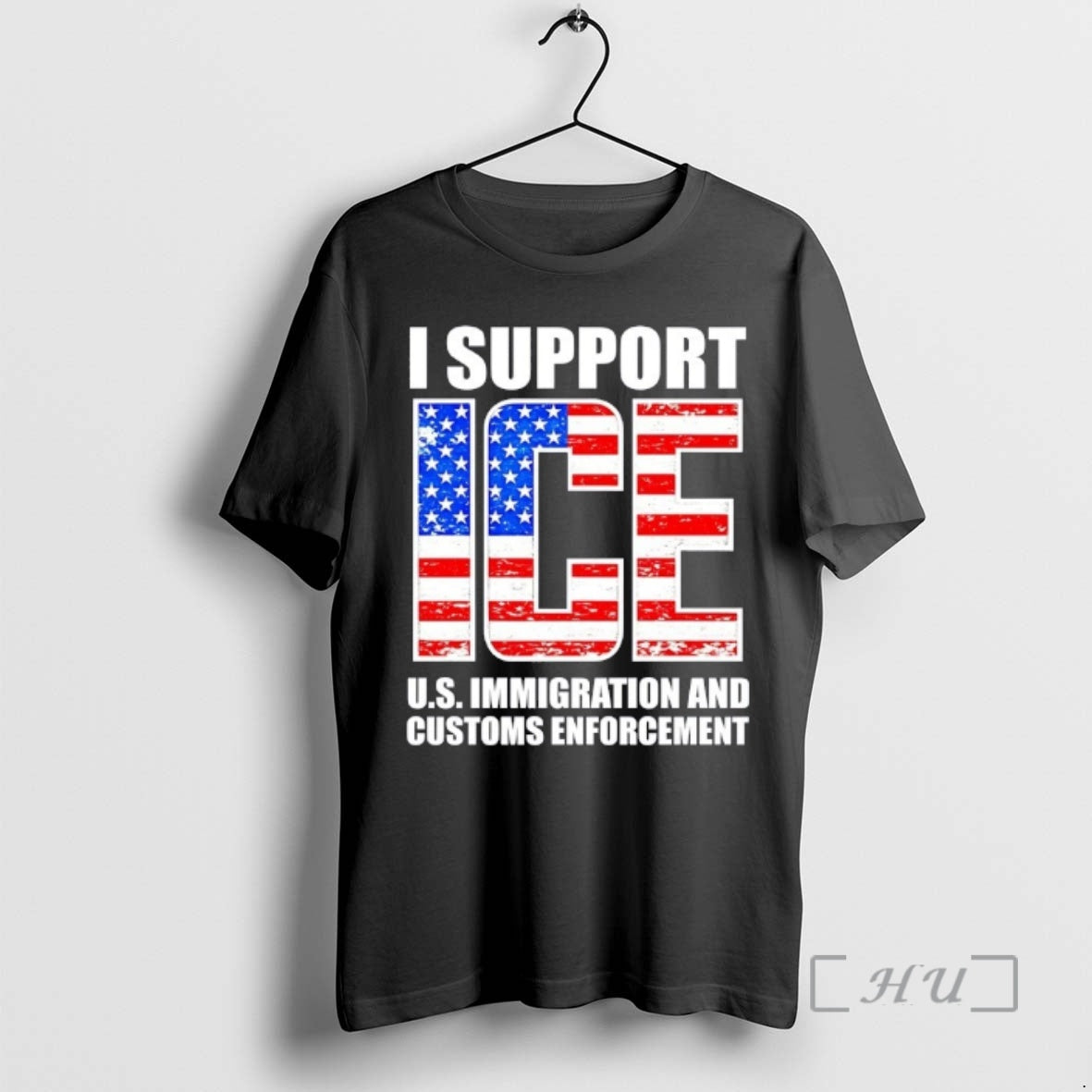 Officials I Support Ice Us Immigration And Customs Enforcement Usa Flag Premium T Shirts Sweater Hoodie, Sweatshirt