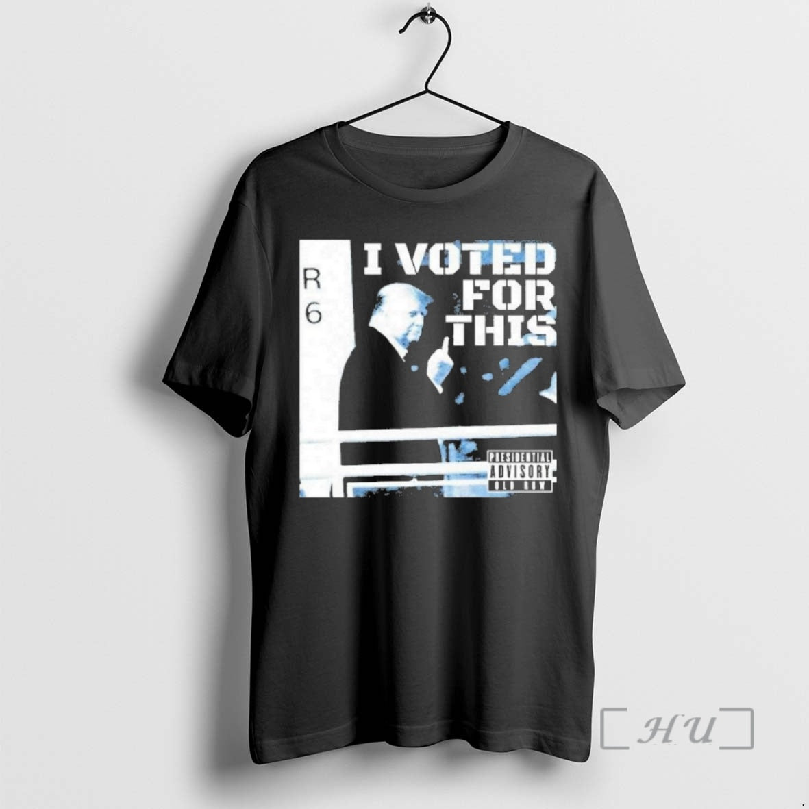 Officials I Voted For This Trump Middle Finger T-Shirts, Hoodie, Sweatshirt | PodTeesHub.com