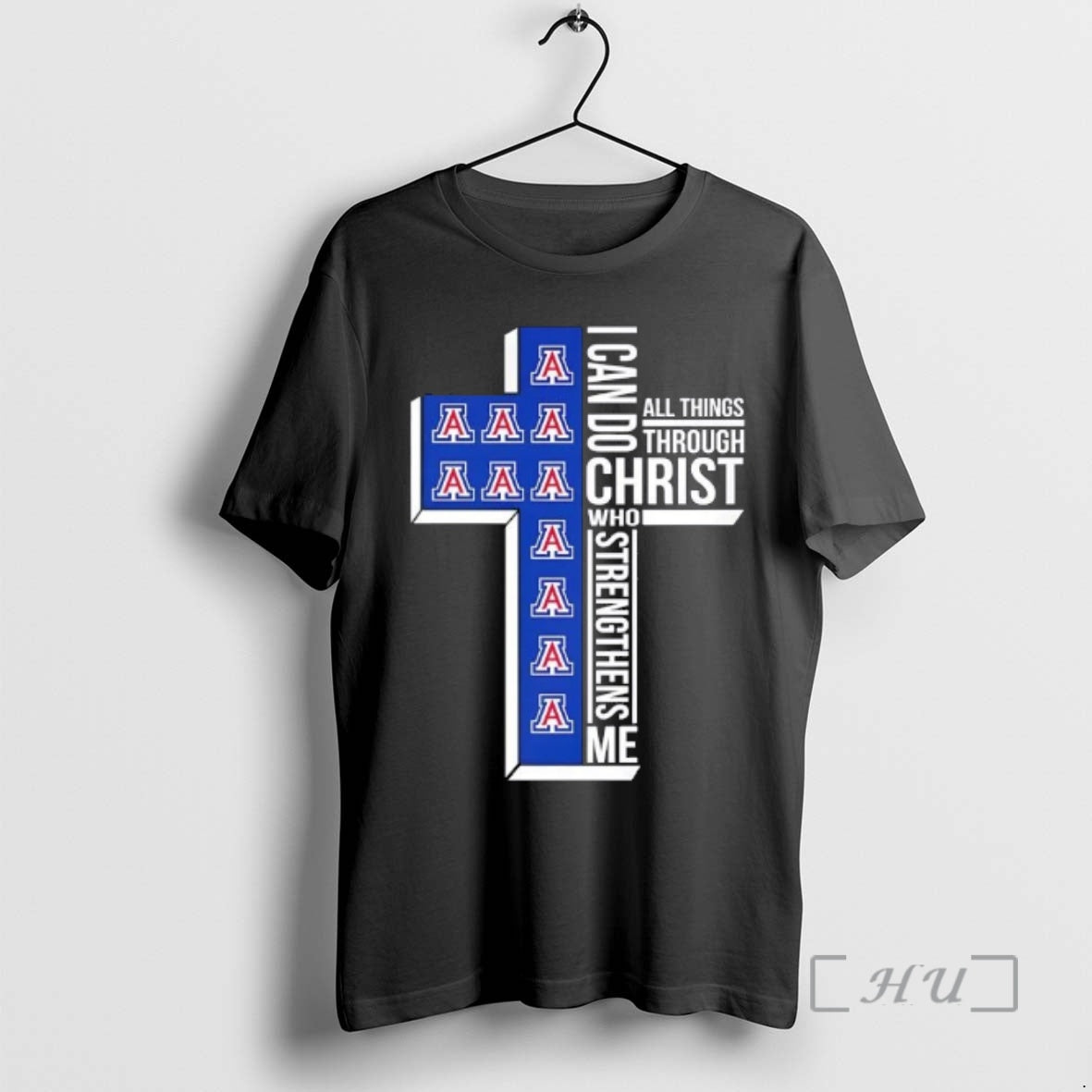 Officials I Can Do All Things Through Christ Who Strengthens Me Arizona Wildcats Basketball Cross T-Shirts, Hoodie,...