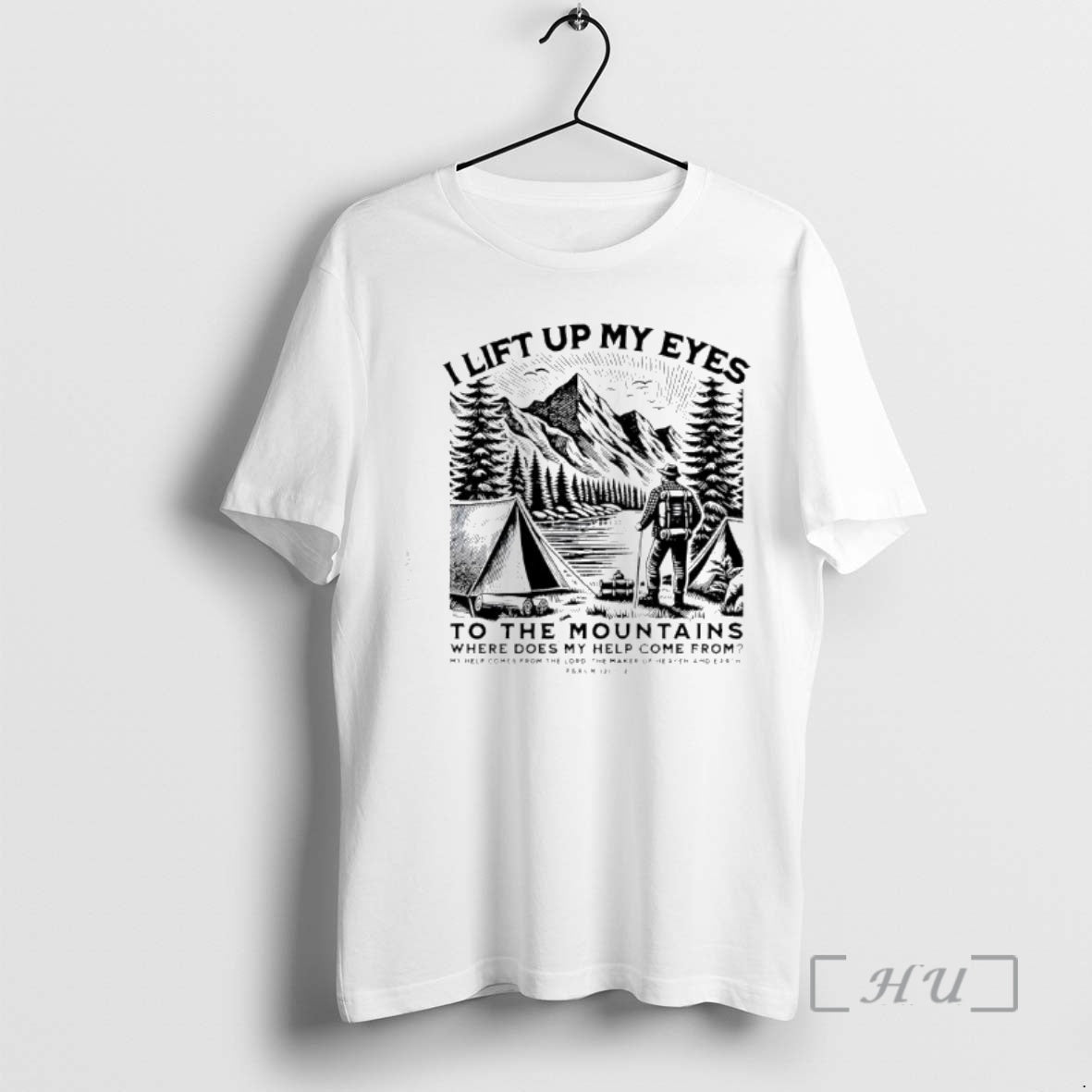 Officials I Lift Up My Eyes To The Mountains Where Does My Help Come From T-Shirts, Hoodie, Sweatshirt | PodTeesHub.com