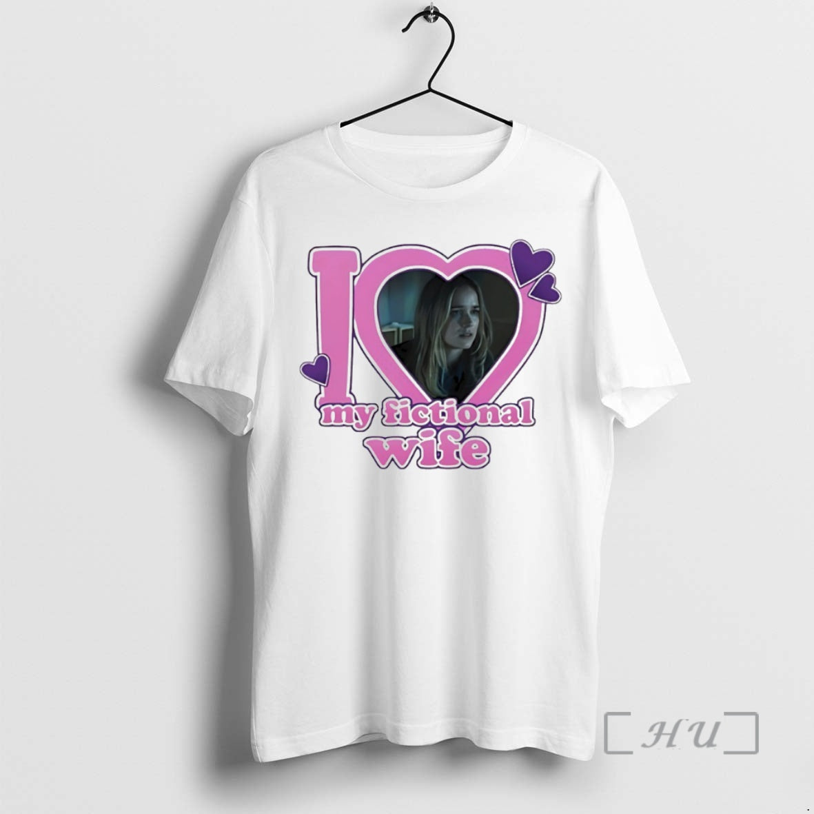 Officials I Love My Fictional Wife Elizabeth Lail Circle T-Shirts, Hoodie, Sweatshirt | PodTeesHub.com