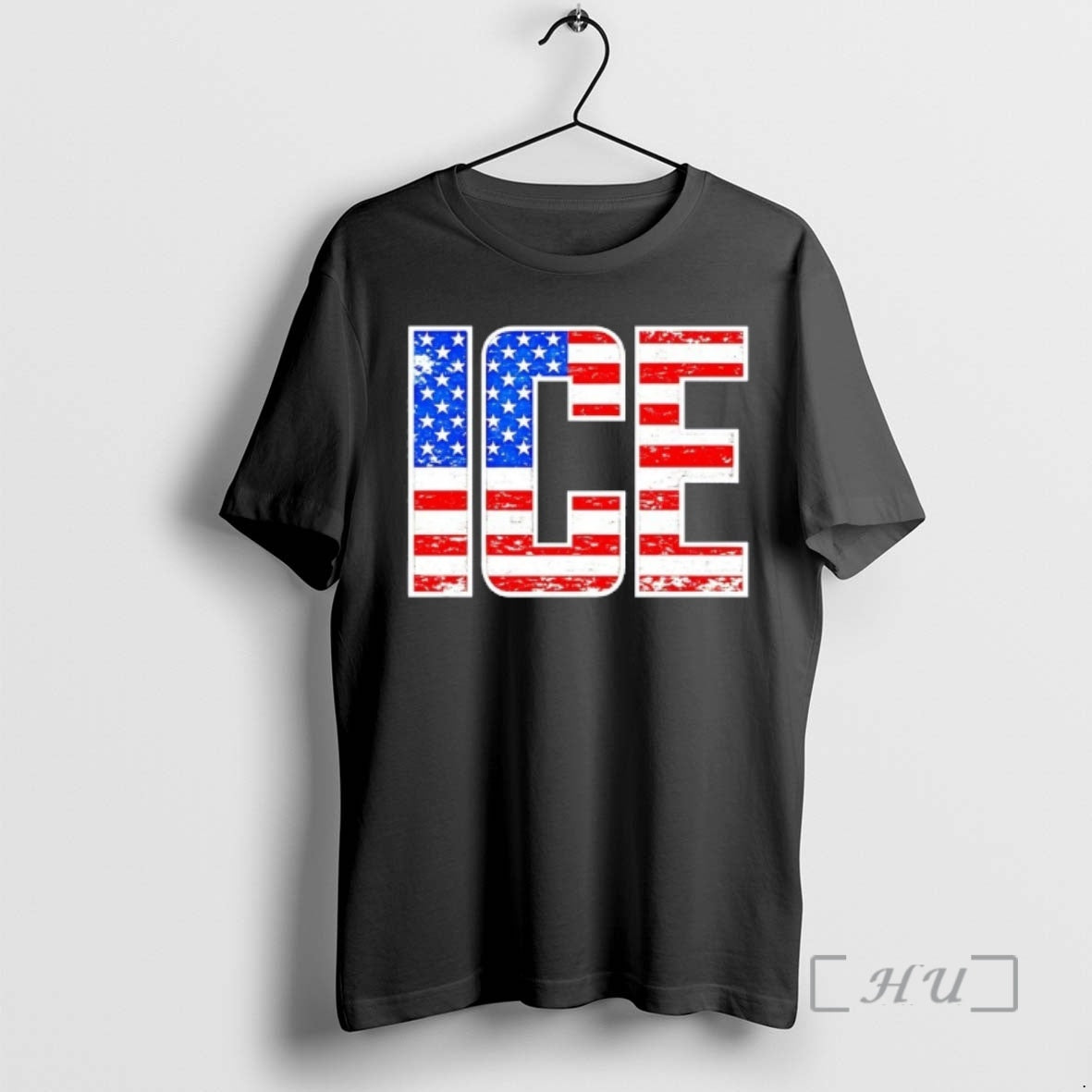 Officials Ice Usa Us Flag Vintage T-Shirts, Hoodie, Sweatshirt | PodTeesHub.com