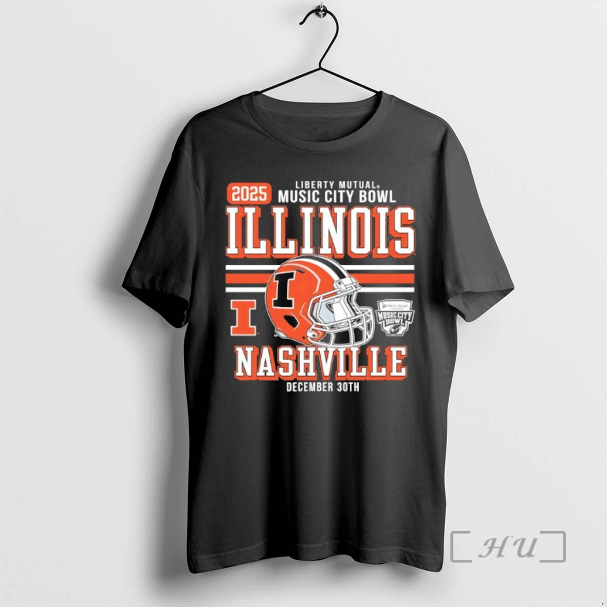 Officials Illinois Fighting Illini Football 2025 Music City Bowl Helmet T-Shirts, Hoodie, Sweatshirt | PodTeesHub.com