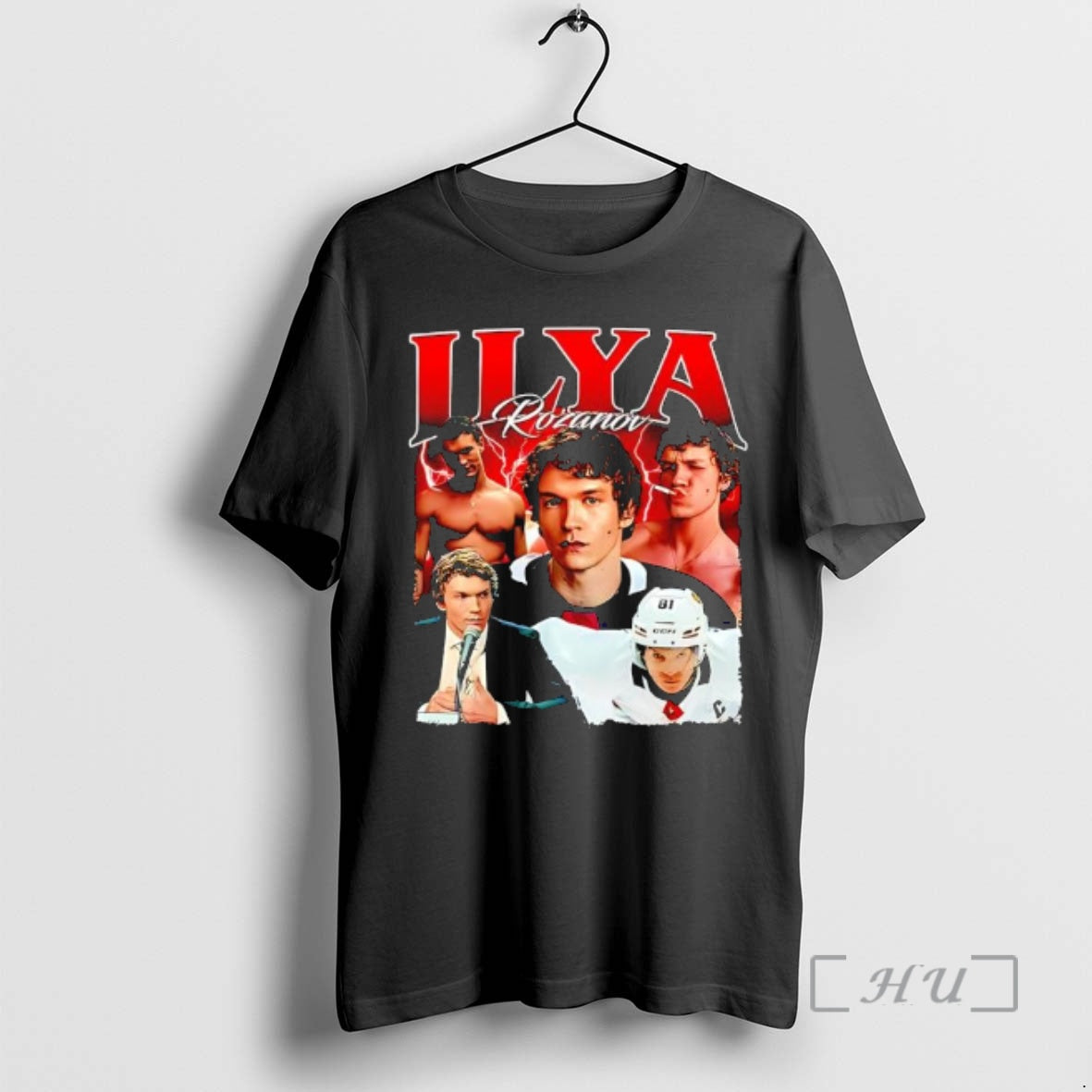 Officials Ilya Rozanov Hockey Retro Graphic T-Shirts, Hoodie, Sweatshirt | PodTeesHub.com