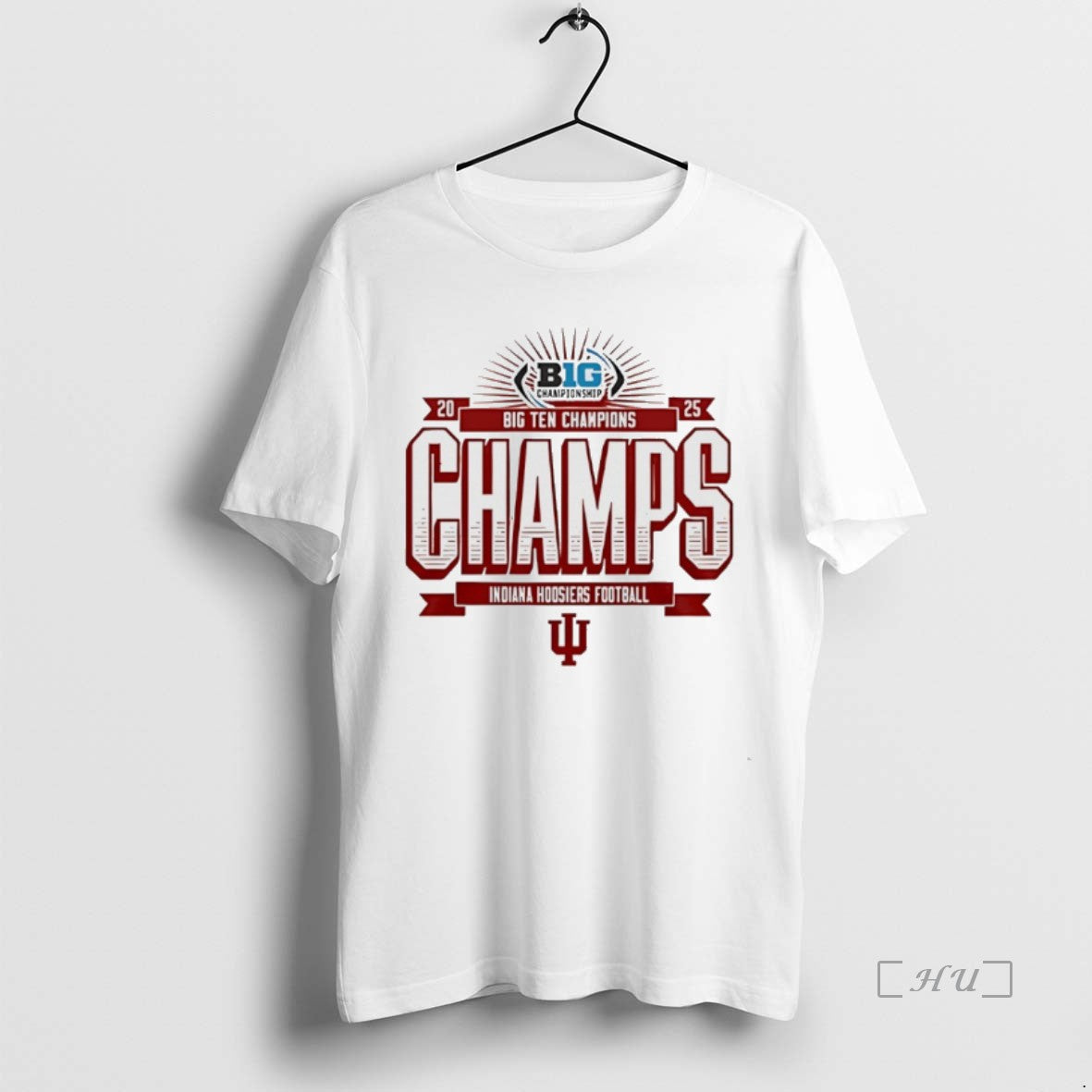 Officials Indiana Football Big Ten Champions 2025 T-Shirts, Hoodie, Sweatshirt | PodTeesHub.com