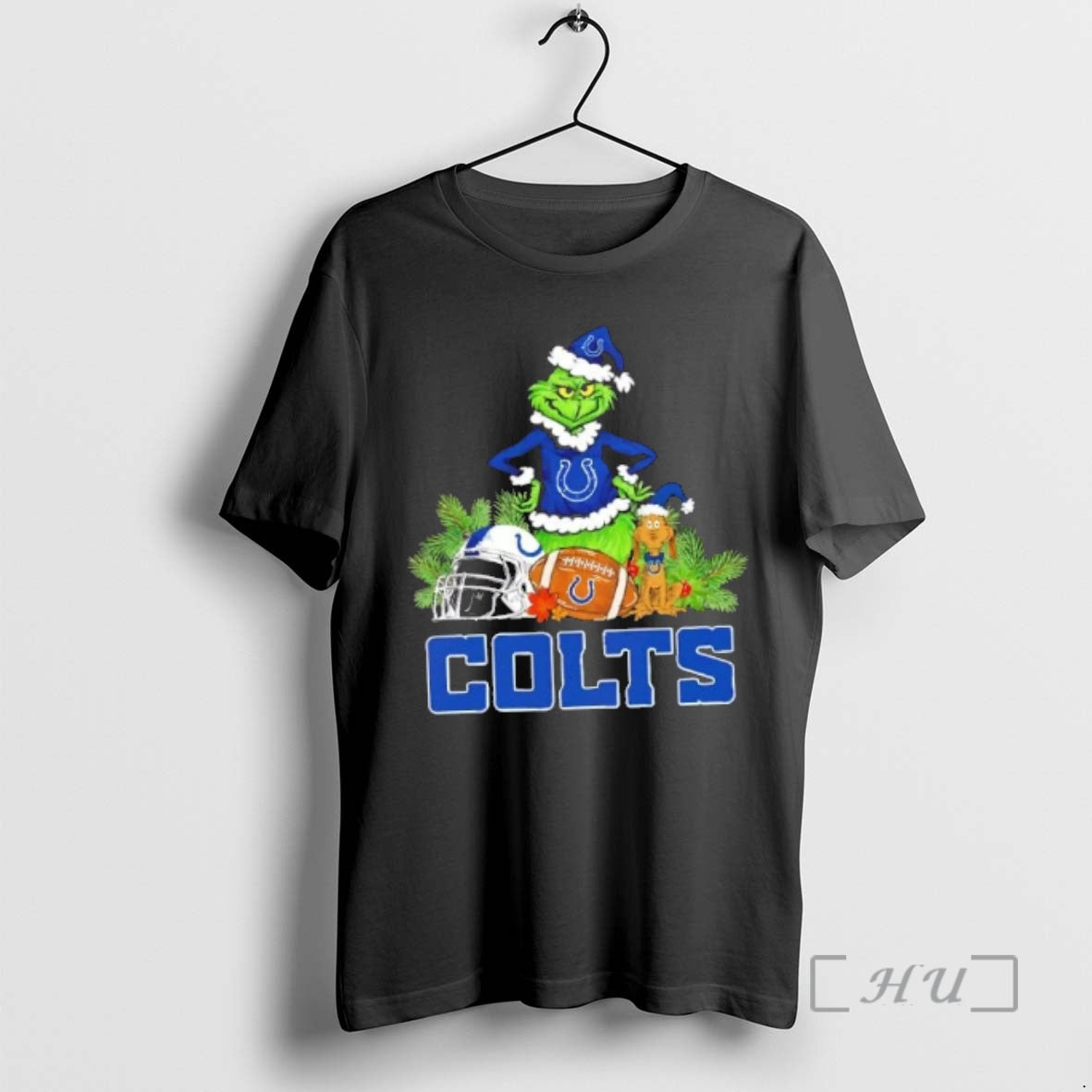Officials Indianapolis Colts Football X Grinch Merry Christmas Graphic T-Shirts, Hoodie, Sweatshirt | PodTeesHub.com
