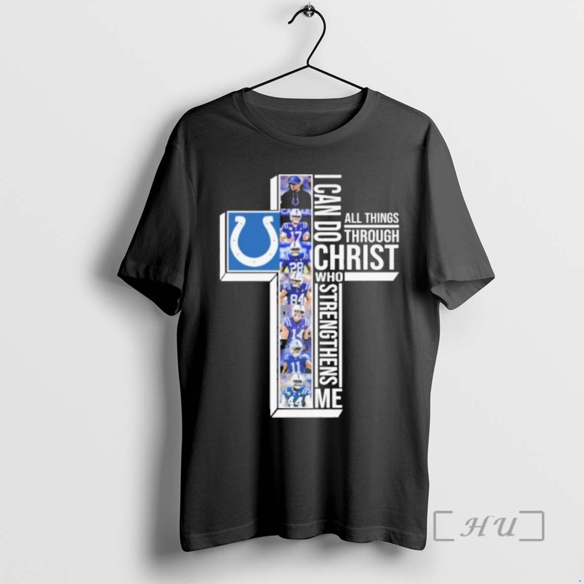 Officials Indianapolis Colts I Can Do All Things Through Christ Who Strengthens Me Premium T-Shirts, Hoodie, Sweatshirt