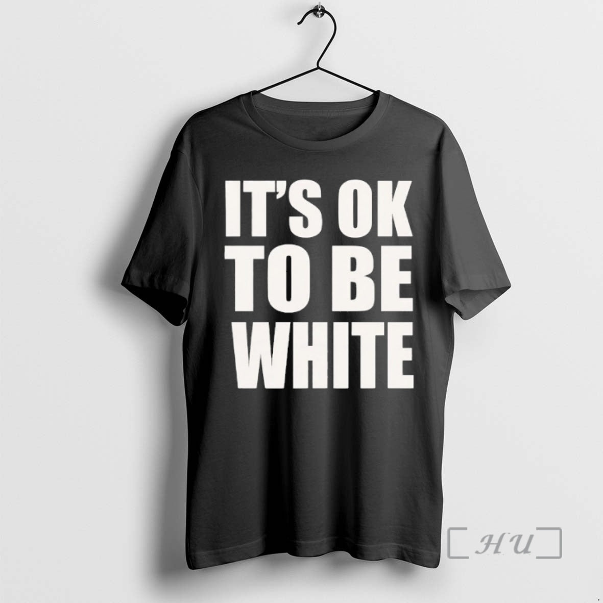 Officials Its Ok To Be White Text T-Shirts, Hoodie, Sweatshirt | PodTeesHub.com