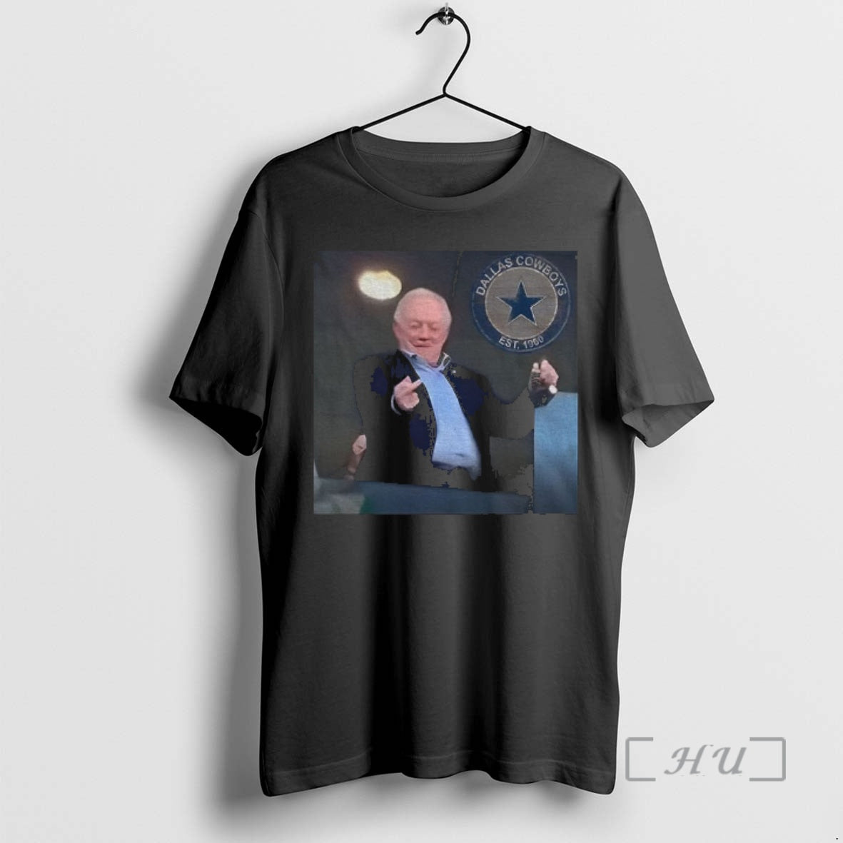 Officials Jerry Jones Dallas Cowboys Middle Finger Est 1960 T-Shirts, Hoodie, Sweatshirt | PodTeesHub.com