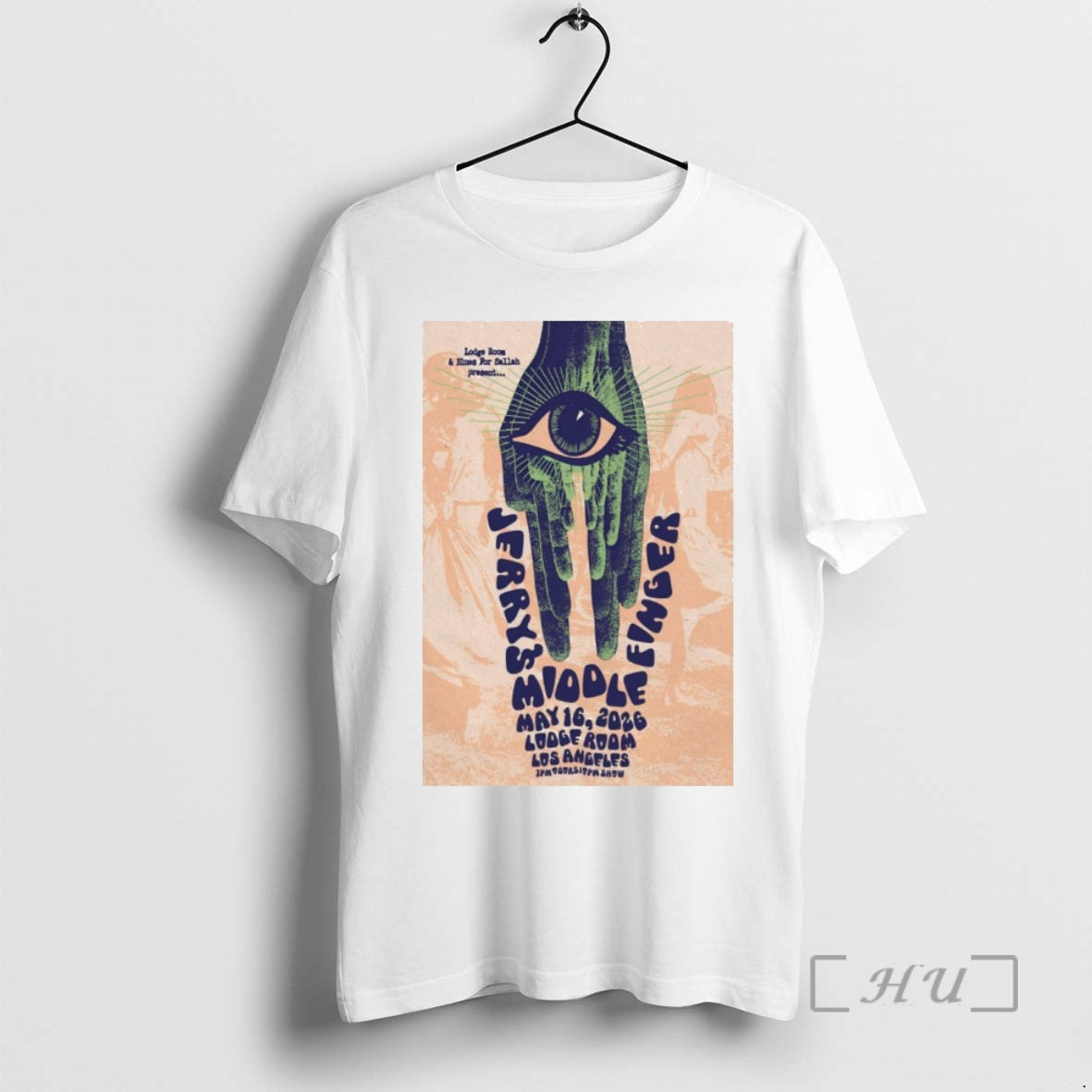 Officials Jerrys Middle Finger Tour Los Angeles Ca On May 16 2026 Premium T Shirts Hoodie, Sweatshirt | PodTeesHub.com