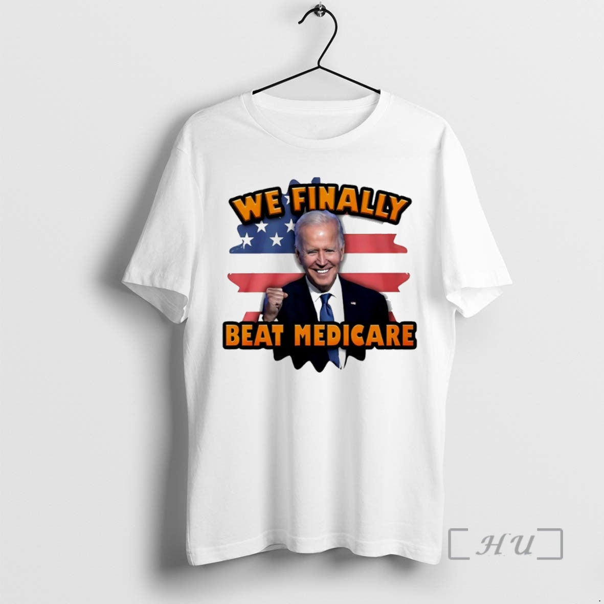 Officials Joe Biden We Finally Beat Medicare Circle T-Shirts, Hoodie, Sweatshirt | PodTeesHub.com