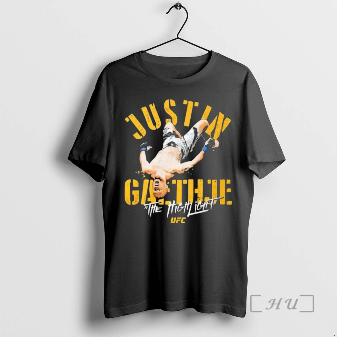 Officials Justin Gaethje The Highlight T-Shirts, Hoodie, Sweatshirt | PodTeesHub.com